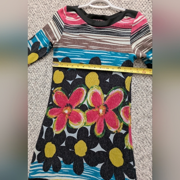 Coco&Tashi Womens (Size Small) Bright Vibrant Colorful Floral Bodycon Mini Dress - Picture 10 of 14